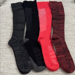 Men's Assorted Color compression Socks Set